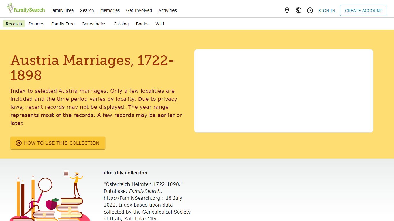 Austria Marriages, 1722-1898 • FamilySearch