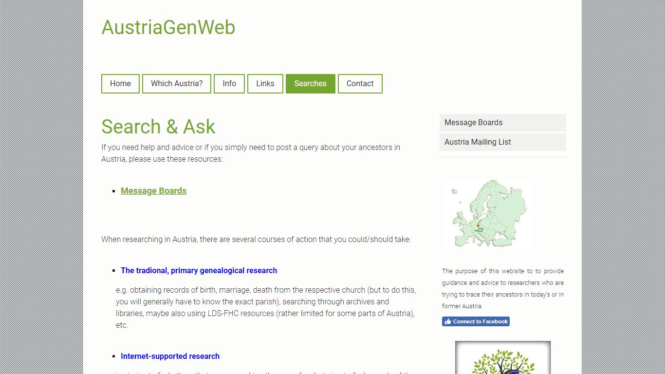 Search & Ask - austriagenweb - Austrian Genealogy - WorldGenWeb Project